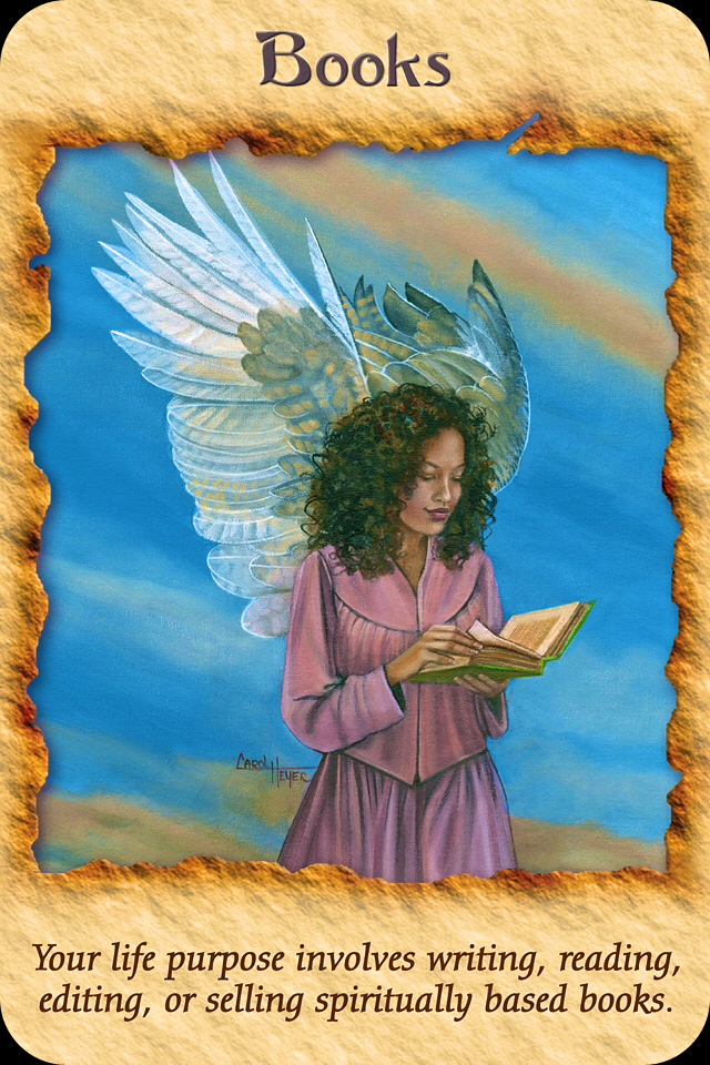 Oracle Card "Archangel Gabriel~Book"